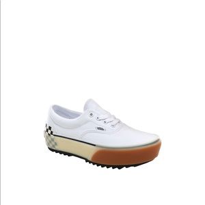 Vans Era Stacked Check Platform Sneaker